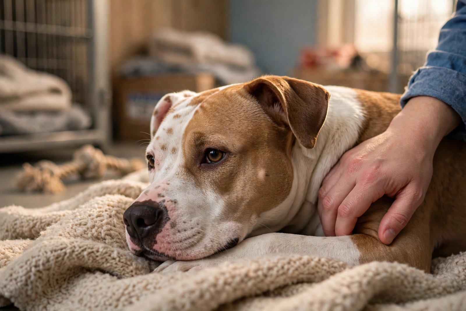 Left in a Scorching Truck: The Pit Bull Who Survived 122 Degrees